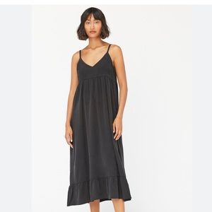 LACAUSA indio dress raw silk